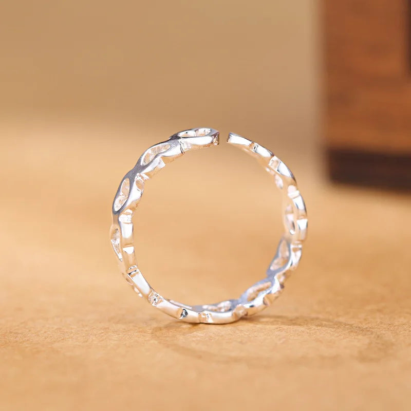 925 Sterling Silver Heart Ring for Women