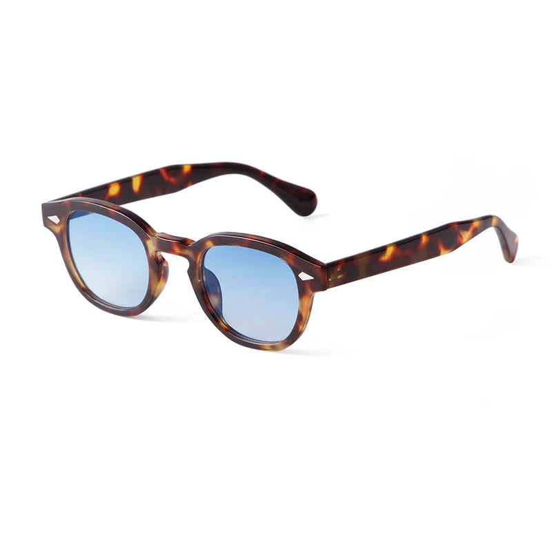 Retro Tortoise Shell Square Sunglasses