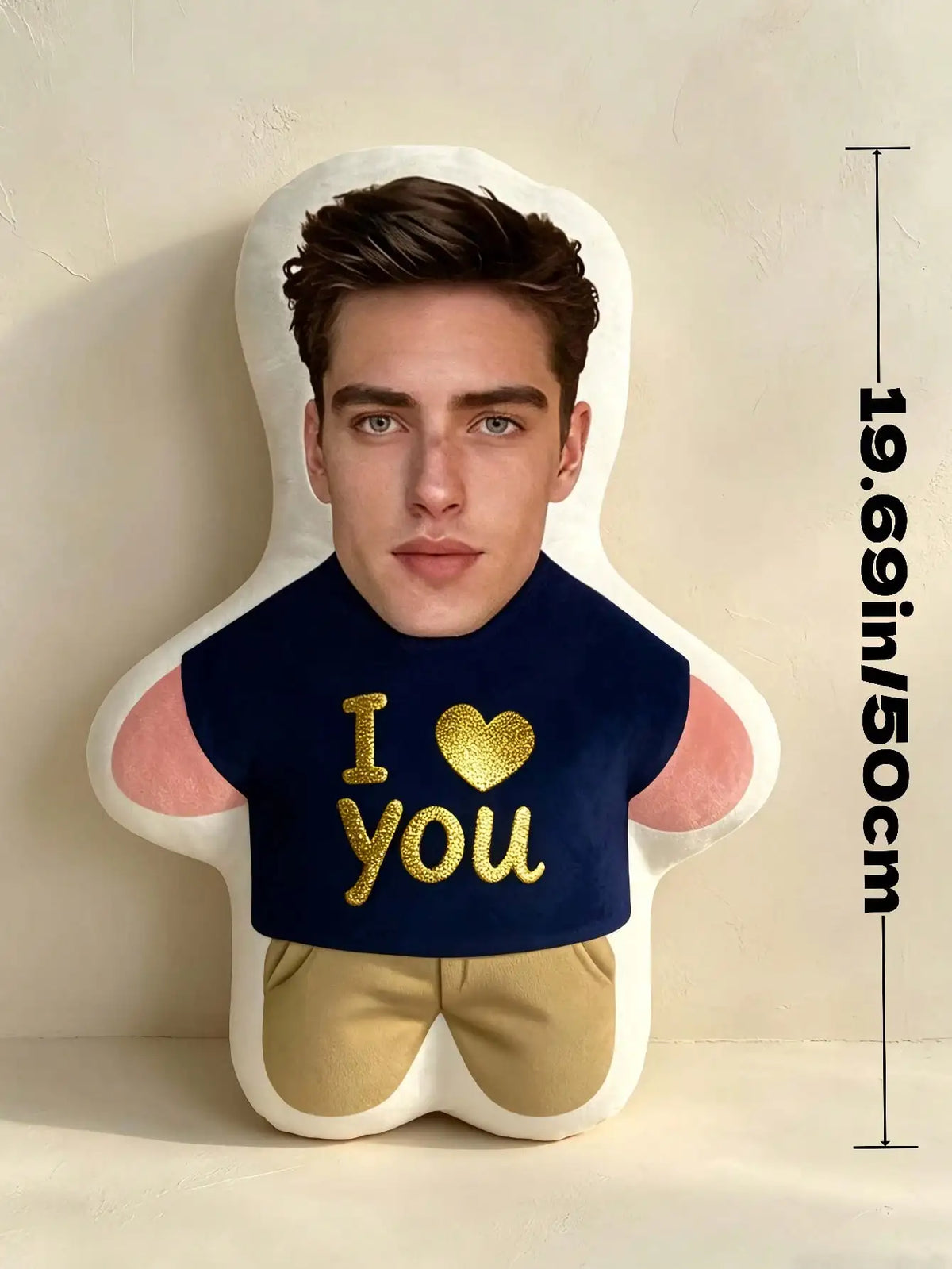 Custom Face Photo Pillow - Personalized Cuddle Cushion for Any Occasion