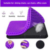 Honeycomb Gel Seat Cushion with Cooling Support