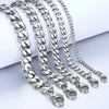 Classic Stainless Steel Cuban Link Bracelet