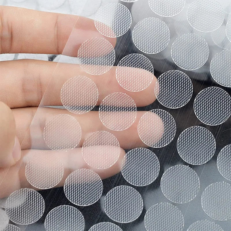Self-Adhesive Hook and Loop Dot Fasteners