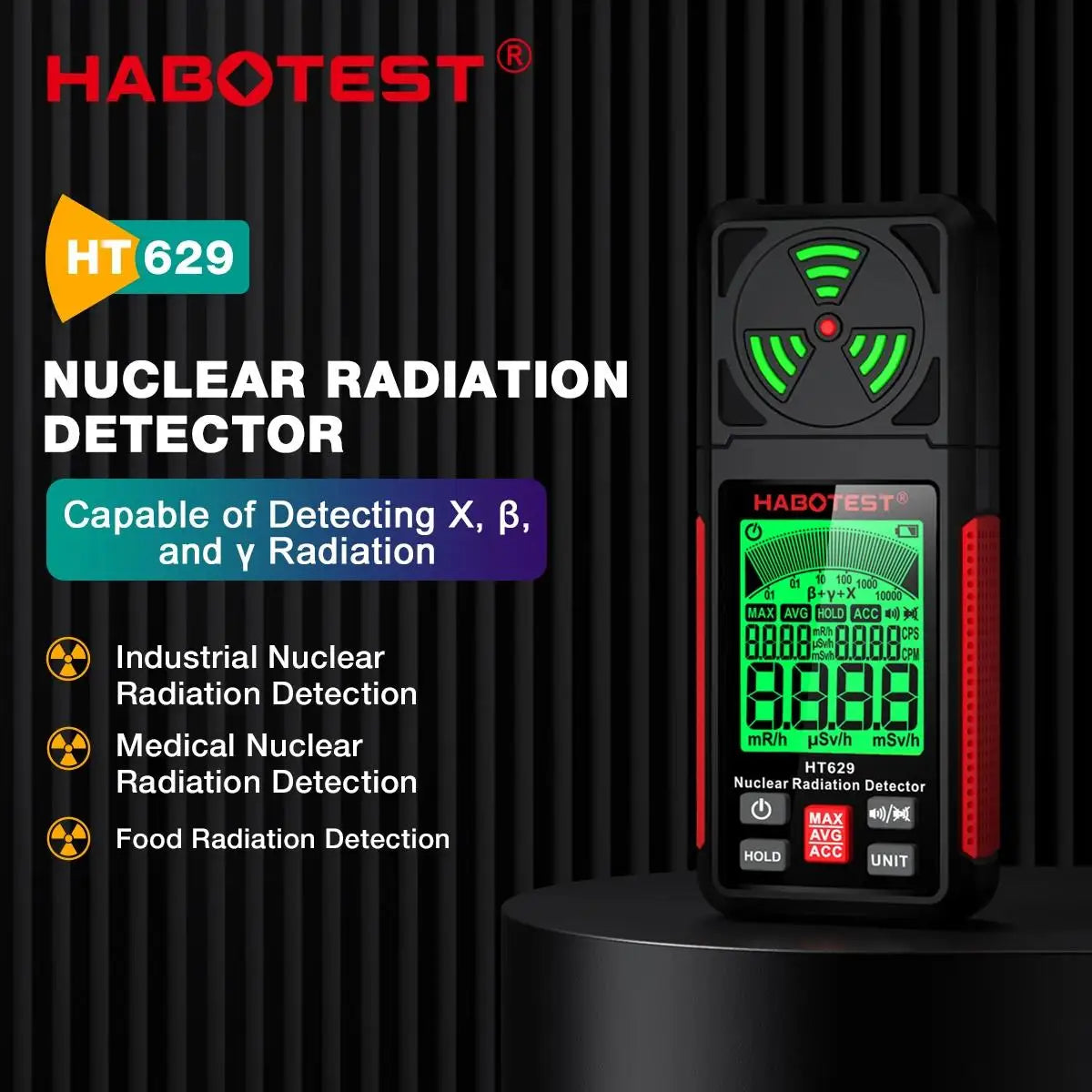 Professional Handheld EMF Meter for Home and Office Safety