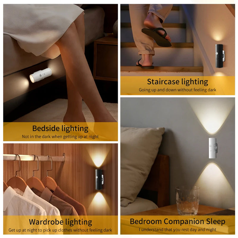 Magnetic Motion-Sensor Night Light