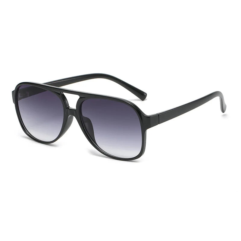 Retro Polarized Pilot Sunglasses