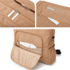 Soft Corduroy Diaper Backpack with Large Capacity