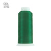 80-Color Polyester Embroidery Thread Set with Large 4000m Spools