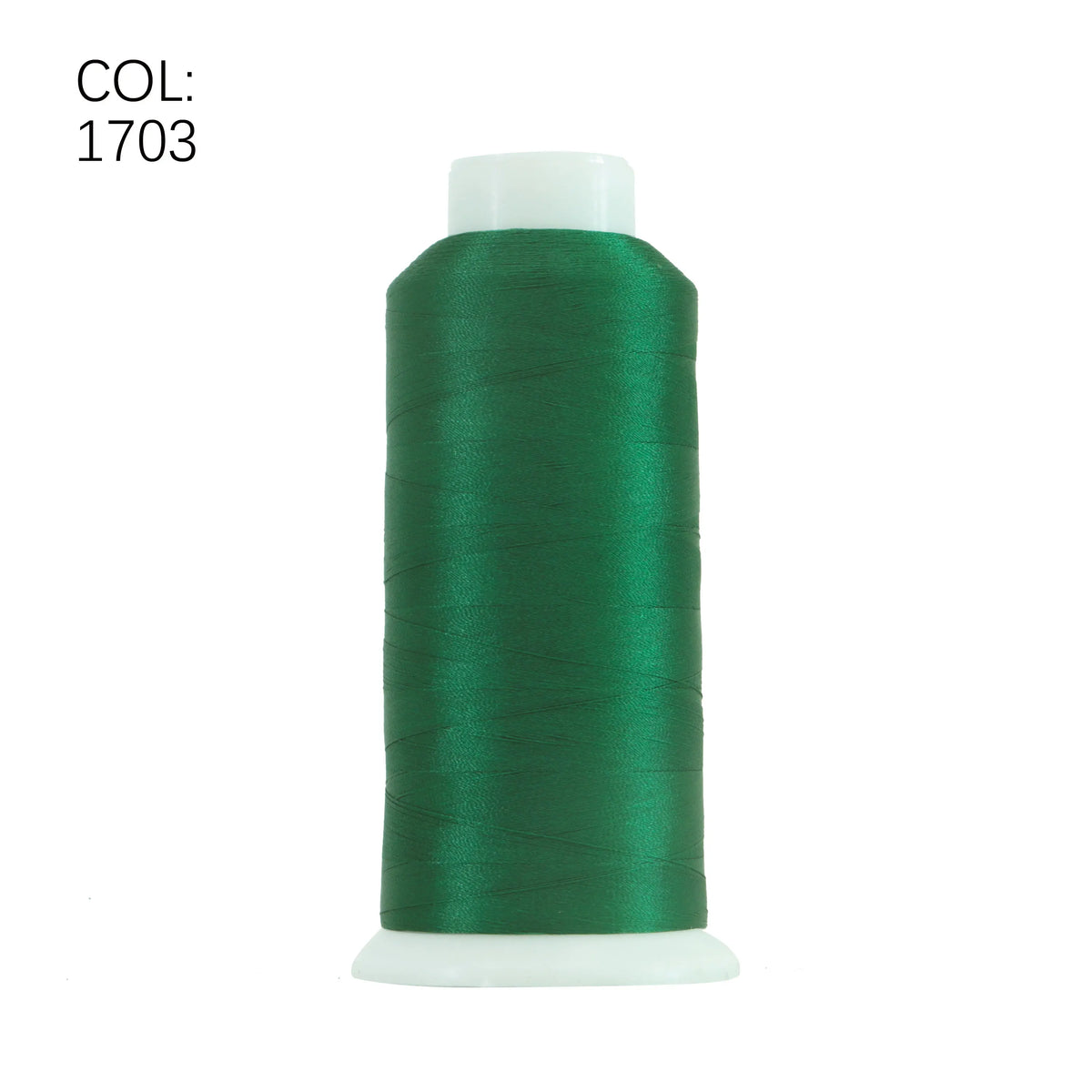 80-Color Polyester Embroidery Thread Set with Large 4000m Spools