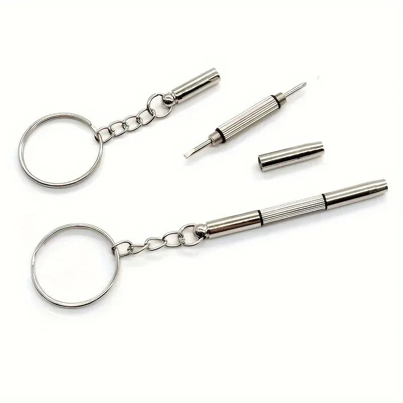 Pocket Precision Screwdriver Keychain
