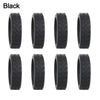 Silent Silicone Luggage Wheel Protectors (8-Pack)