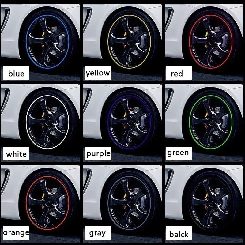 Durable Wheel Rim Protector Strips