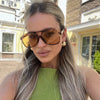 Gradient Lens Square Sunglasses