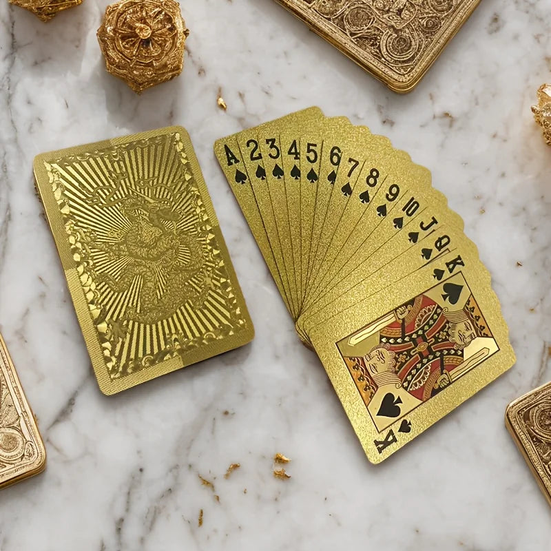 Luxury Gold Foil Playing Cards