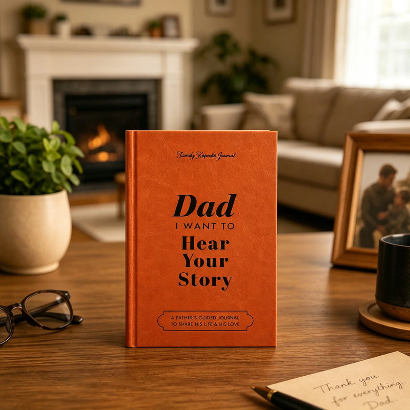 Dad, I Want to Hear Your Story: A Guided Keepsake Journal