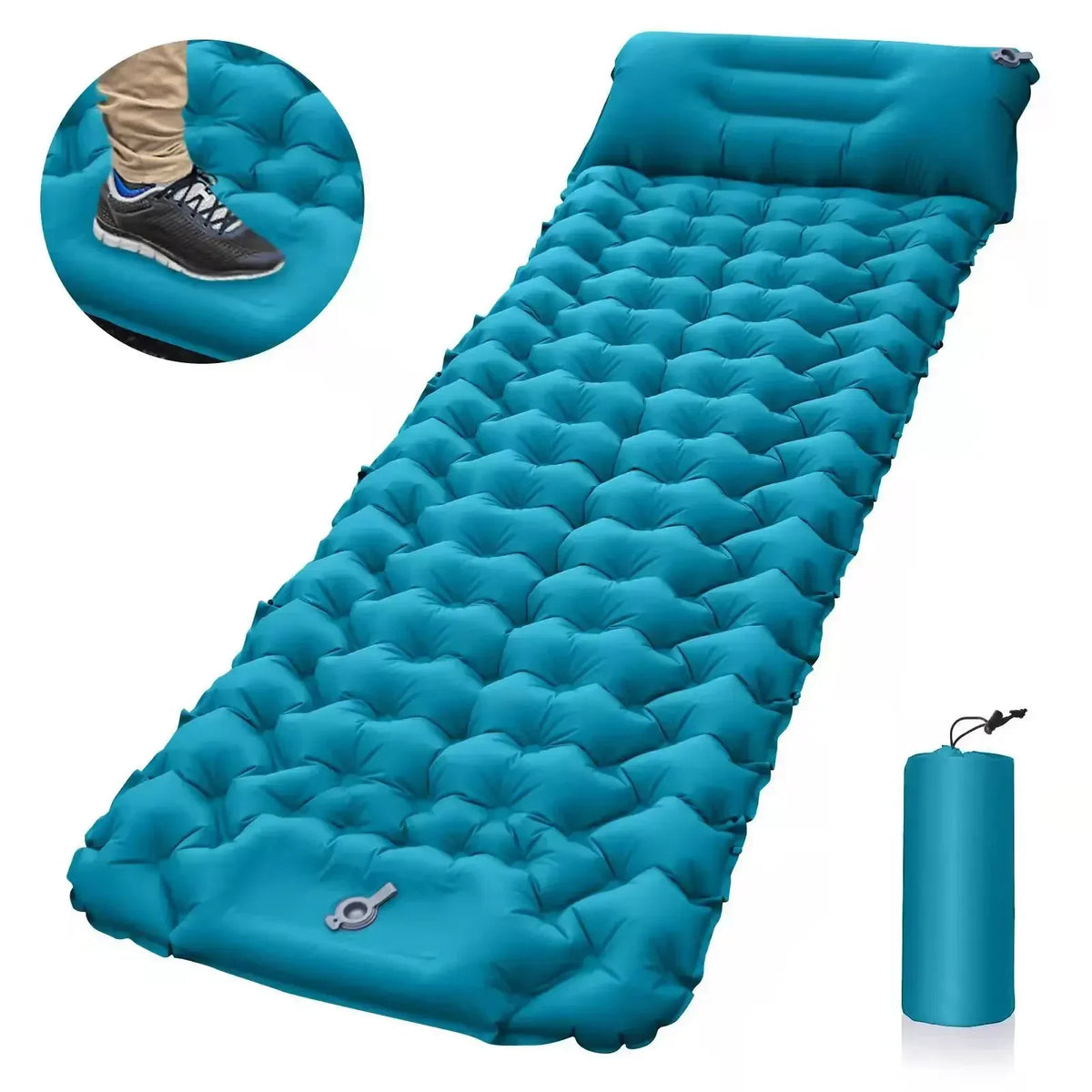 Aufblasende Camping-Schlafmatte