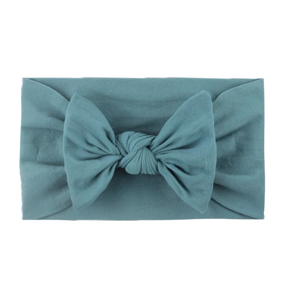 Soft Stretch Baby Bow Headbands
