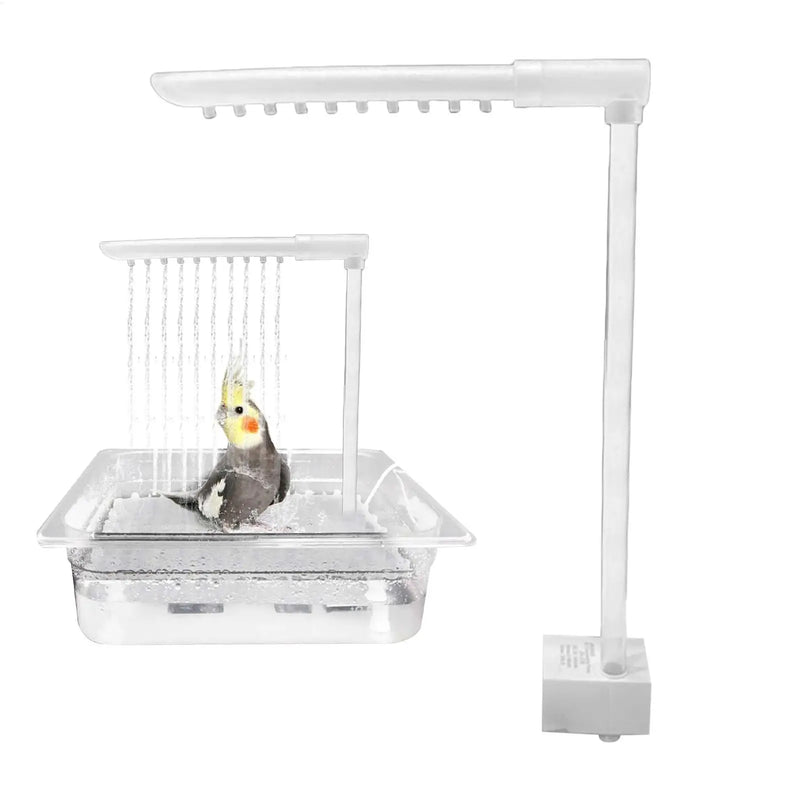 Fuente de Agua para Aves con Ducha USB Automática