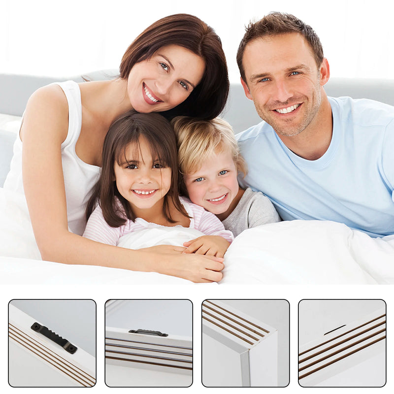 Familien-Handabdruck-Souvenirset mit Holzrahmen
