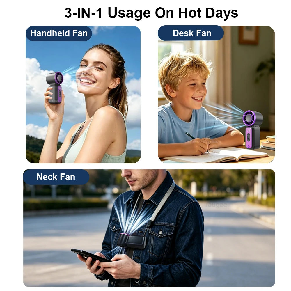 Mini Rechargeable USB Cooling Fan
