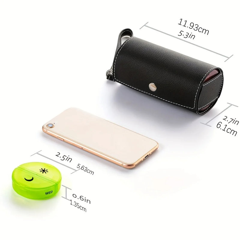 Weekly AM/PM Pill Organizer with Travel Case