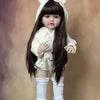 Lifelike Reborn Baby Girl Doll with Soft Silicone Body