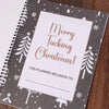 Christmas Holiday Planner & Gift Tracker Notebook