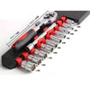 12-Piece Ratchet Socket Wrench Set for Bike, Motorcycle & Auto Repairs
