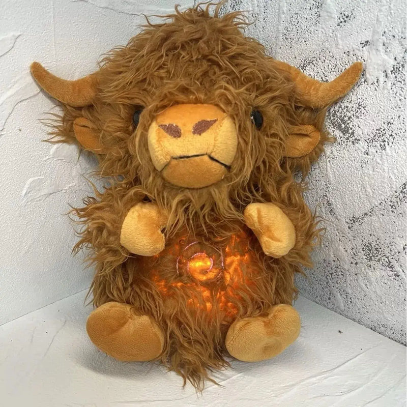Cuddly Highland Cow Plush Toy