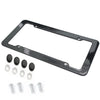 Carbon Fiber Style License Plate Frame with Screw Kit