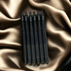6-Pack Retractable Gel Pens - Quick-Drying, Smooth Writing