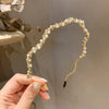 Pearl & Rhinestone Wavy Headband