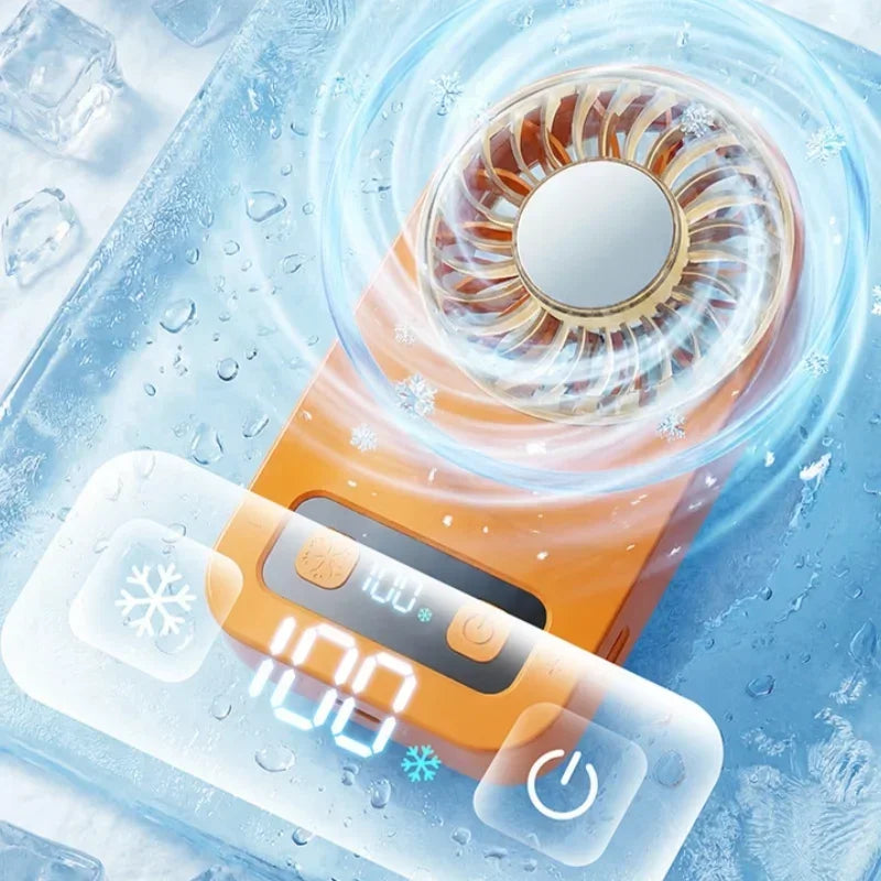 Ventilador Portátil de Mano con Tecnología de Enfriamiento TEC