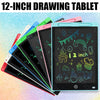 12-Inch LCD Writing Tablet for Kids – Reusable Electronic Drawing Board