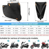 All-Weather Motorcycle Cover with UV Protection