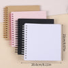 Hardcover Scrapbook with Photo Display Window – 40 Blank Pages