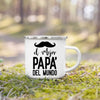 Mug de Camping en Émail « Meilleurs Parents »