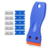 Plastic Razor Blade Scraper for Sticker & Label Removal