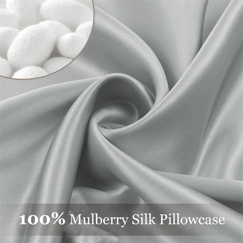 Luxury Mulberry Silk Pillowcase Set (2-Pack)