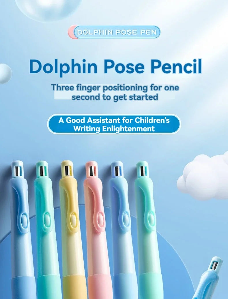 Cute Dolphin 2mm Mechanical Pencil Set