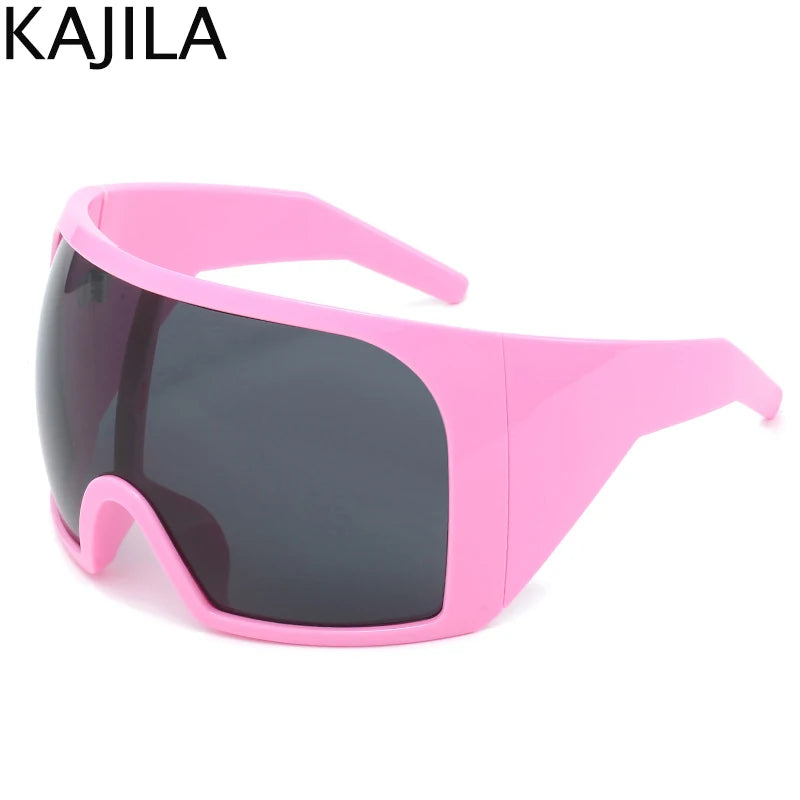Oversized Shield Sunglasses