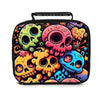 Skull Print Kids Lunch Bag with Handle