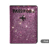 Crystal Rhinestone Passport & Card Holder Case