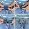Metal Waistband Extender Buttons for Jeans and Pants