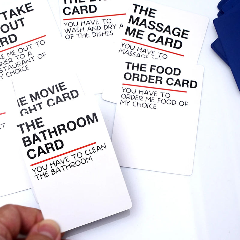 Romantic Couples Card Game for Date Night