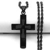Goldenes Edelstahlkreuz-Anhänger