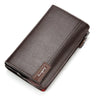 Premium Men's Business Handbag with Large Capacity and Zipper Closure