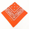 Paisley Bandana Square Scarf – 55cm Cotton Blend for Men and Women