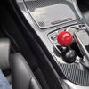 Universal Car Push-to-Start Button Cover in Red or Blue