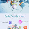 Baby Sensory Rattle Ball with Silicone Teether