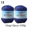 Premium 100% Cotton Yarn – Medium-Fine Weight for All-Season Knitting